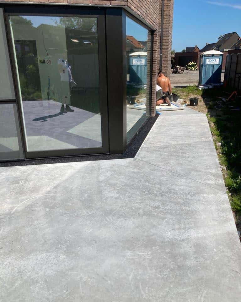 Steentapijt polybeton Grembergen